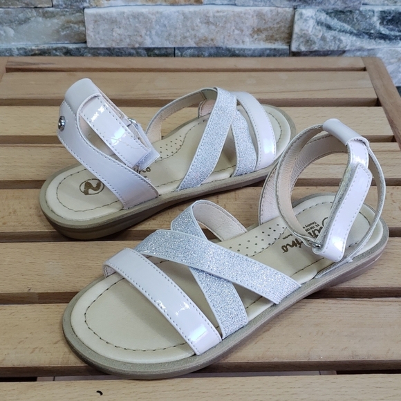 Naturino Kids Girl Sandals 5037 White - Picture 2 of 7